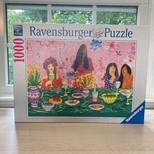 1,000-piece Ravensburger Puzzle: Ladies' Lunch
